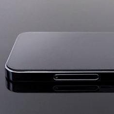 WOZINSKY 9H Full Glue kaljeno steklo s črnim okvirjem za Samsung A25