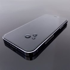 WOZINSKY 9H Full Glue kaljeno steklo s črnim okvirjem za Samsung A25