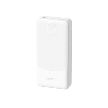 DUDAO Powerbank K10 10000mAh USB-A 2.4A - bela