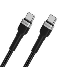 WOZINSKY Kabel USB-C - USB-C PD 65 W, 1 m, črn