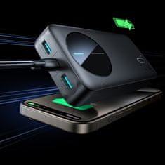Joyroom Powerbank JR-PBF14 20000mAh 2,4A 2x USB-A 1x USB-C - črn