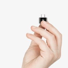 BASEUS Adapter za pretvorbo USB na USB-C OTG - črn