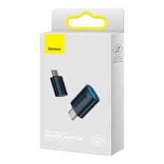 BASEUS Priključek adapter iz USB-C na USB-A Ingenuity Series modri