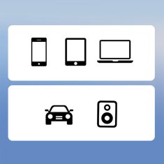 WOZINSKY Avdio adapter z Bluetooth 5.3 sprejemnikom in priključkom AUX miniJack 3,5 mm in USB-A
