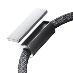 Joyroom Kabel USB-A - USB-C z organizatorjem in magnetnim držalom 1,2 m - siv