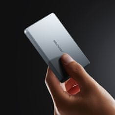 Joyroom Powerbank Pro 10000mAh ultra tanek magnetni PD 20W USB-C Lightning - siv