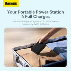 BASEUS Powerbank Magnetic Mini 20000 mAh 20W + kabel USB-C črn