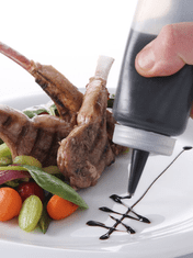 Hendi Dispenser za hladne omake 0,7 l, rdeč - Hendi 557914