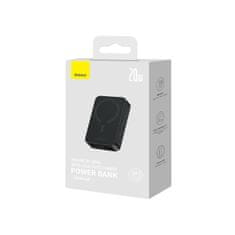 BASEUS Powerbank Magnetic Mini 20000 mAh 20W + kabel USB-C črn