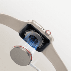 Joyroom 2v1 Lightning kabel za iPhone in indukcijski polnilnik za Apple Watch USB-C 1,5 m bel