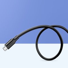 Ugreen Kabel USB - micro USB 2,4 A 480 Mb/s 1,5 m črn