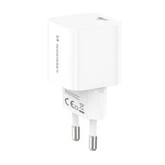 WOZINSKY Mrežni polnilnik 100-240 V PD USB-C 20 W, bel