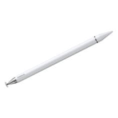 BASEUS 3v1 Pasivni pisalo Smooth Writing III - nemagnetična različica - bela