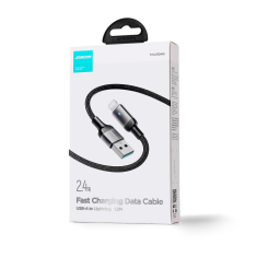 Joyroom Kabel za iPhone A10 Series USB - Lightning 2,4 A 1,2 m črn
