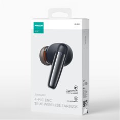 Joyroom Brezžične slušalke ENC Jbuds Series USB-C, črne