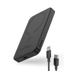 BASEUS Mini powerbank 5000mAh 20W + kabel USB-C 20V / 3A črn