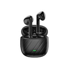 DUDAO Brezžične ušesne slušalke TWS Bluetooth 5.3 – črne