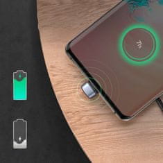 Ugreen Kotni kabel za igralce USB - USB-C Quick Charge AFC FCP 3A 18W - siv