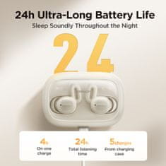 Joyroom Brezžične slušalke TWS Cozydots Series z Bluetooth 5.3 in dušenjem hrupa, bele