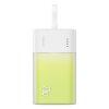 BASEUS Powerbank Popsicle 5200mAh 20W s kablom Lightning 60W/20V/3A/30cm - belo-zelen