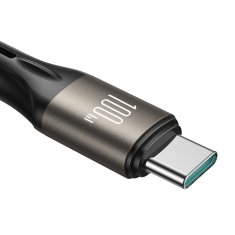 Joyroom Kabel USB-C 100 W Light-Speed Series 1,2 m črn