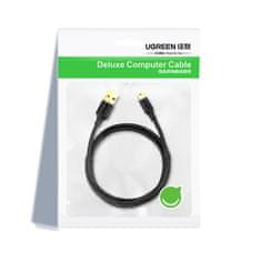 Ugreen USB kabel - mini USB 5-pin pozlaten 0,5 m črn