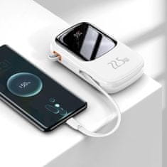 BASEUS Powerbank s hitrim polnjenjem 20000mAh 22,5W QC-PD-SCP-FCP kabel USB-C bel