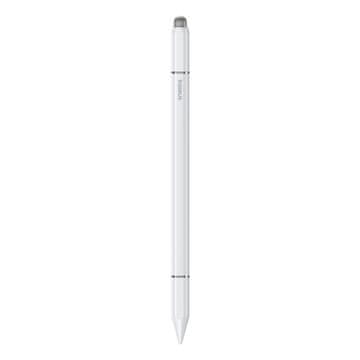 BASEUS 3v1 Pasivni pisalo Smooth Writing III - magnetna različica - bela