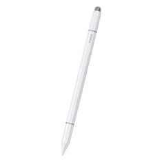 BASEUS 3v1 Pasivni pisalo Smooth Writing III - magnetna različica - bela
