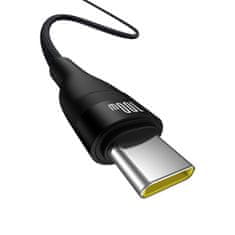 BASEUS Kabel Flash 2 USB-A - USB-C 100 W 2 m - črn