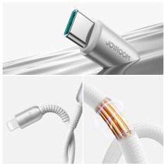 Joyroom Kabel Cutting-Edge Series 30W USB-C - iPhone Lightning 1,2 m - siv