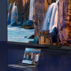 BASEUS HDMI kabel 2.1 8K 60 Hz eARC QMS Dynamic HDR VRR ALLM 3 m črn
