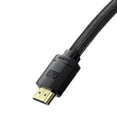 BASEUS HDMI kabel 2.1 8K 60 Hz eARC QMS Dynamic HDR VRR ALLM 3 m črn