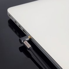 WOZINSKY AUX kabel, kotni moški-moški kabel mini jack 3 m črn