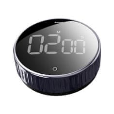 BASEUS Vrtljiv minutnik, elektronski časomer, timer, črn