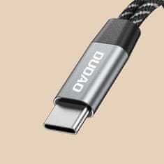 DUDAO 2v1 adapter, razdelilnik USB-C za napajanje in slušalke - siv