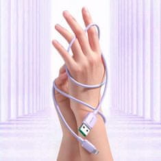 Joyroom Kabel za iPhone USB-A - Lightning 2,4 A 1,2 m vijoličen