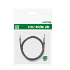 Ugreen AUX avdio kabel, enostavni mini jack vtič 3,5 mm, 1 m, črn