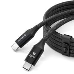Orico Kabel CDX 100 W 5 A Power Delivery USB-C 1 m – črn
