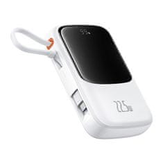 BASEUS Power bank 10000mAh Qpow Pro+ 22,5W USB-C - bela