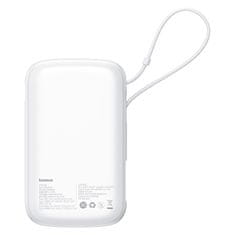 BASEUS Power bank 10000mAh Qpow Pro+ 22,5W USB-C - bela