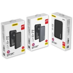 DUDAO Powerbank 10000mAh TGK1 z brezžičnim polnilnikom MagSafe 15W črn