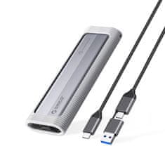 Orico Ohišje za disk AXM2F-V1 M.2 NGFF USB-C 5 Gb/s – sivo