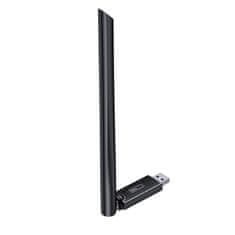 BASEUS Zunanja USB WiFi kartica 2,4 GHz 150 Mb/s z anteno 6 dBi, črna