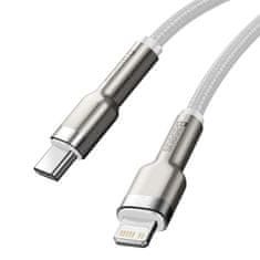 BASEUS Kabel za iPhone USB-C - Lightning Series Metal Data 20W PD 2m - bel