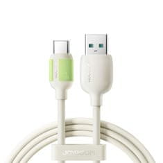 Joyroom Kabel USB-A - USB-C z fluorescenčnim koncem 1,2 m - bež