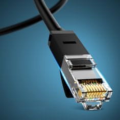 Ugreen Mrežni kabel patchcord internetni LAN U/UTP Cat. 6 1000 Mb/s 15 m črn