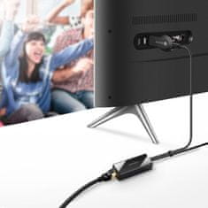 Ugreen Zunanja omrežna kartica LAN micro USB 100Mbps za Chromecast 1m črna