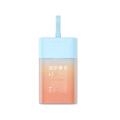 BASEUS Powerbank Popsicle 5200mAh 20W s kablom Lightning 60W/20V/3A/30cm - modro-oranžna