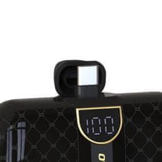 DUDAO Mini powerbank 5000mAh za telefon 2x USB-C - črn